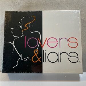 Vintage 1993 Lovers & Liars Card Game NEW Sealed!